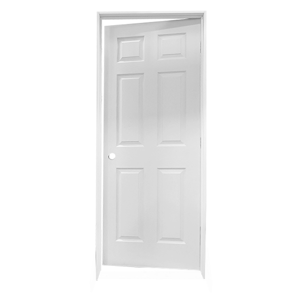 Pre-hung door sample 6 Panel Door