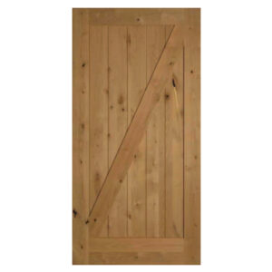 Rustic Alder Barn Door