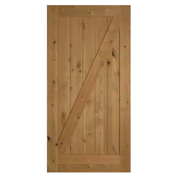 Rustic Alder Barn Door