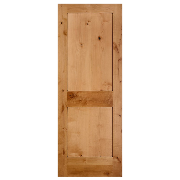 Knotty Alder Shaker Door