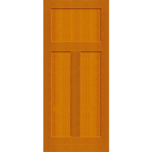 Interior Door - 3 Panel T-style VG Fir  Shaker