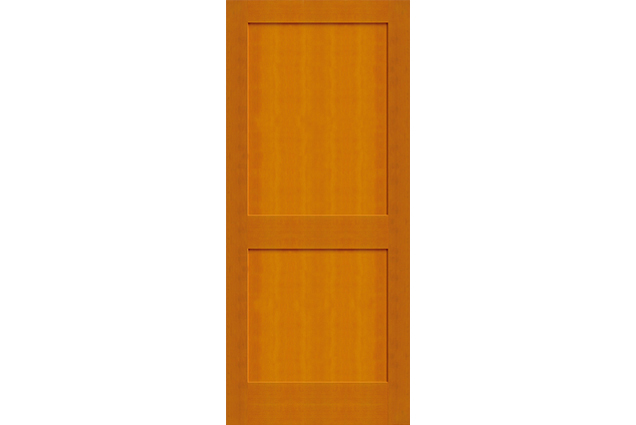 Interior Door - 2 Panel VG Fir Shaker
