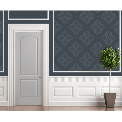 2 Panel Arched Textured
