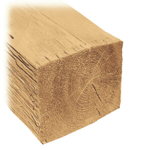 6x6 Rough Cedar Appearance