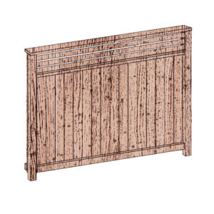Palliser Cedar Fence