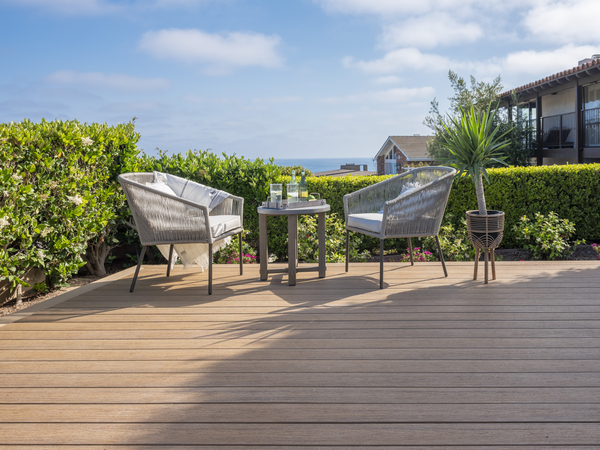 Reserve Antique Composite Decking installed on deck