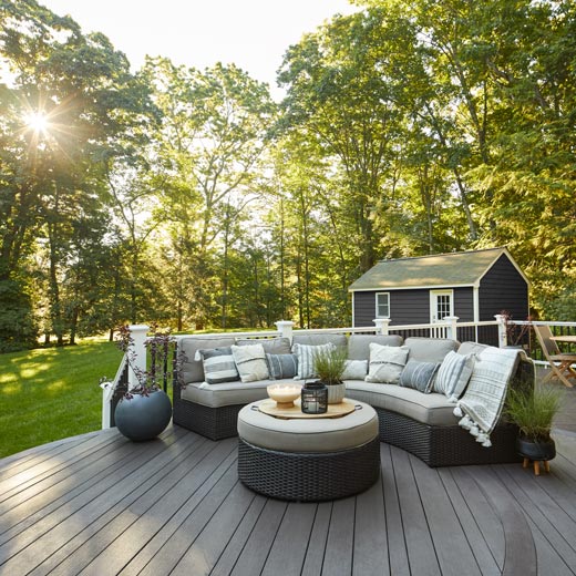 Vintage Dark Hickory Decking
