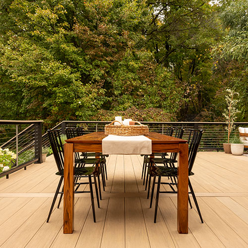 Vintage Weathered Teak Decking