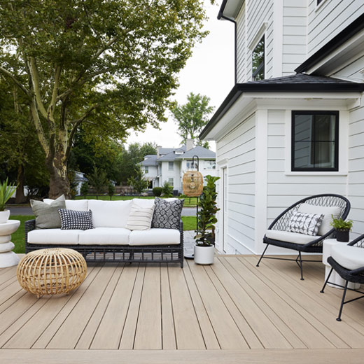 Vintage Weathered Teak Decking