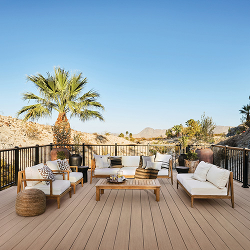Vintage Weathered Teak Decking
