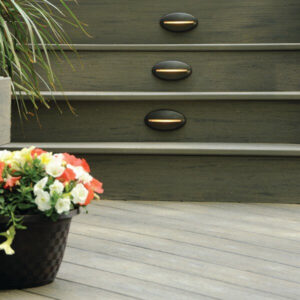 Timbertech riser deck light