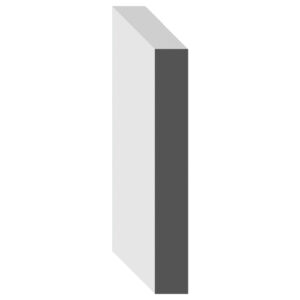 1X10 MDF Flat Stock S4S