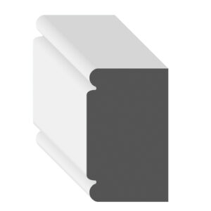 3322B FJ Pine Brick Mould