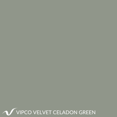 Celadon Green Velvet Shiplap