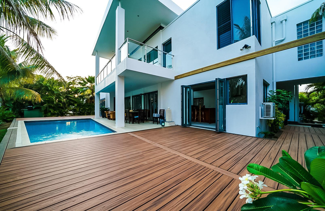 Transcend Tiki Torch Decking
