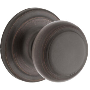 Weiser Troy Door Knob in Venetian Bronze finish
