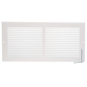 Imperial Baseboard Grille - White