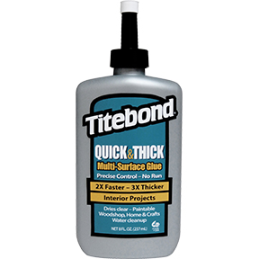 Titebond® Quick & Thick Multi-Surface Glue