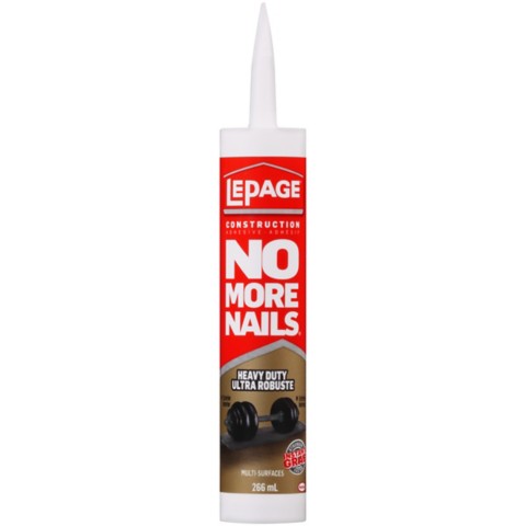 LePage® No More Nails Heavy Duty Construction Adhesive