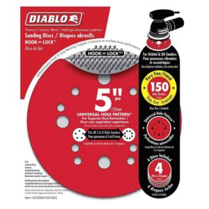 Diablo 5" 150-Grit ROS Discs