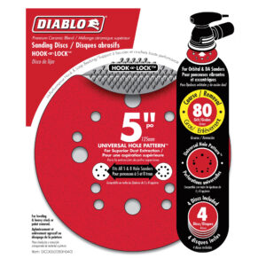 Diablo 5" 80-Grit ROS Discs