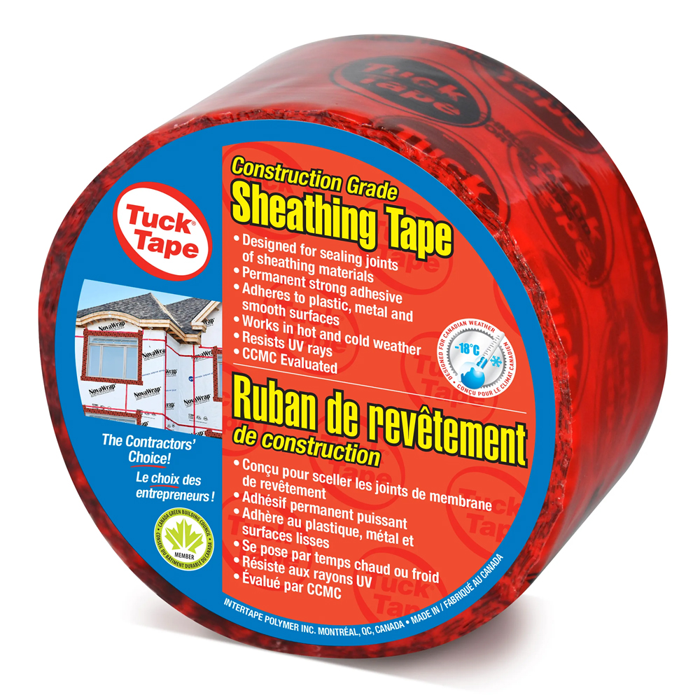 Red Sheathing Tuck Tape