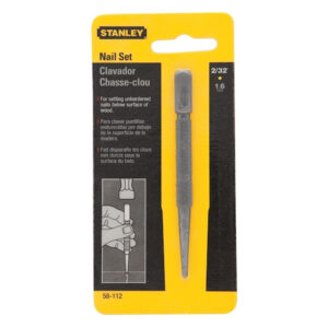 Stanley 2/32 in Steel Nail Set