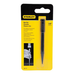 STANLEY 1/32 in Steel Nail Set
