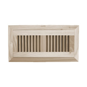 Airwood Floor Vent – Unfinished Maple