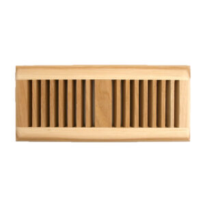 Airwood Floor Vent – Unfinished Red Oak