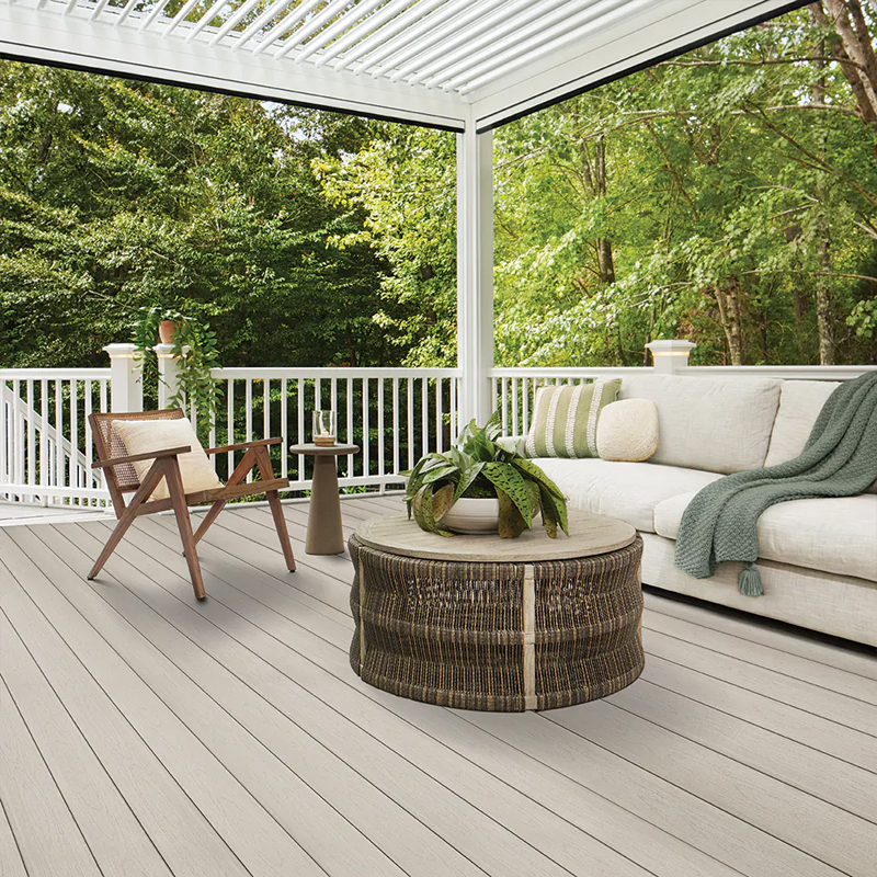 TimberTech Advanced PVC Harvest+ Collection Timber Gray