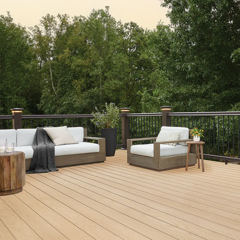 TimberTech Advanced PVC Harvest+ Collection Toasted Gray