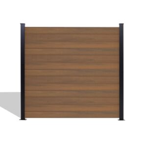 HARVEST BROWN COMPOSITE FENCE BOARDS - 4 PACK